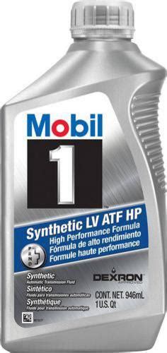 mobil 1 automatic transmission fluid.